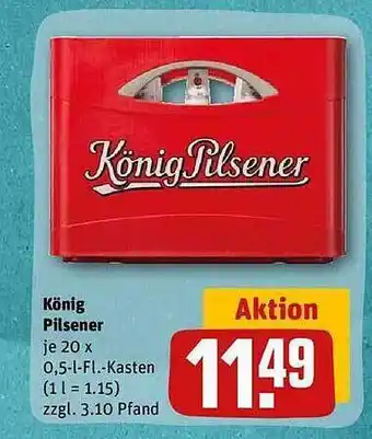 REWE Kaufpark König pilsener Angebot