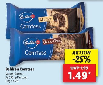 Lidl Bahlsen Comtess 350 g Angebot