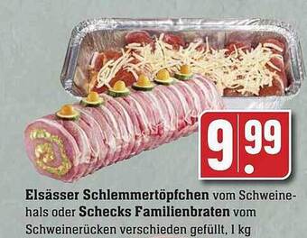 Scheck-in-Center Elsässer schlemmertöpfchen oder schecks familienbraten Angebot