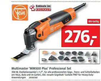 Bauhaus Multimaster 'mm500 plus' professional set Angebot