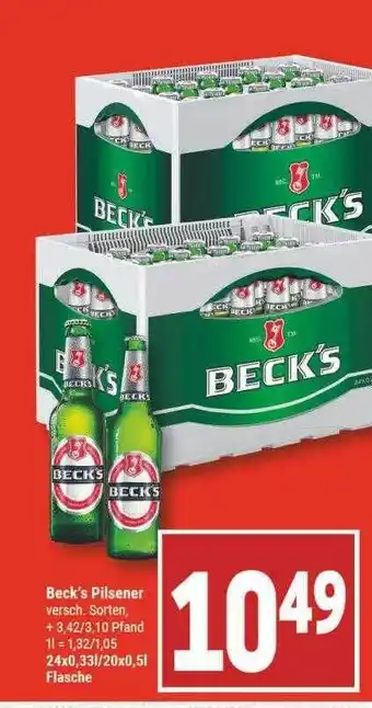 Marktkauf Beck's pilsener Angebot