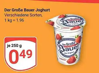 Globus Der große bauer joghurt Angebot