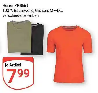 Globus Herren-t-shirt Angebot