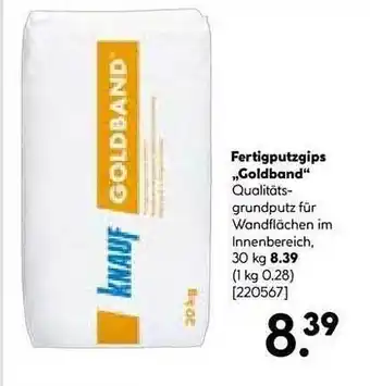 Hellweg Knauf fertigputzgis „goldband“ Angebot