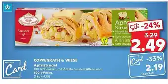 Kaufland Coppenrath & wiese apfelstrudel Angebot