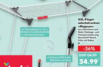 Kaufland Vileda XXL Flügelwäschetrockner Magnum Angebot