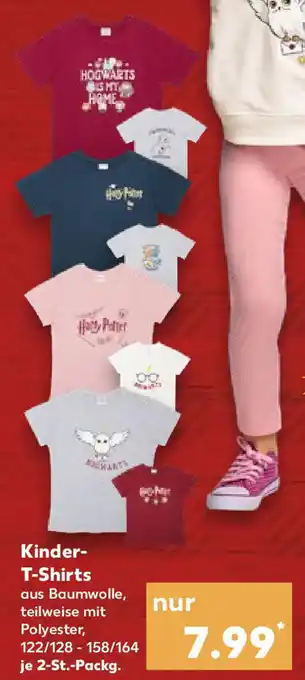 Kaufland Harry Potter Kinder T-Shirts 2 St. Packg. Angebot