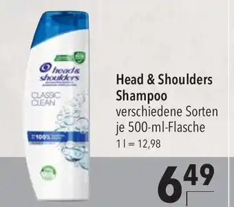 CITTI Markt Head & Shoulders Shampoo 500ml Angebot