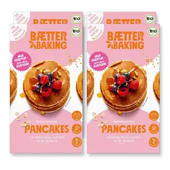 Netto Marken-Discount Baetter baking bio-backmischung pancakes, 4er pack Angebot