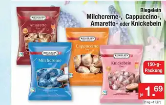 Zimmermann Riegelein milchcreme-, cappuccino-, amaretto- oder knickebein Angebot