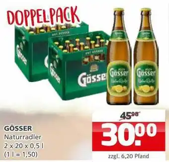 Getränkehaus Gösser naturradler Angebot