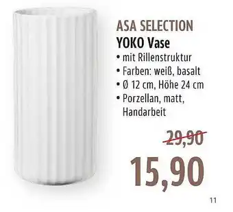 BUNGERT Asa selection yoko vase Angebot