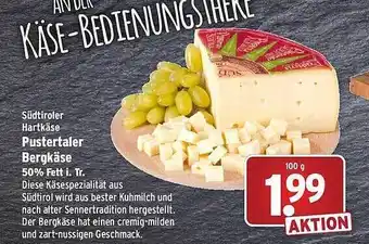 Wasgau Pustertaler bergkäse Angebot