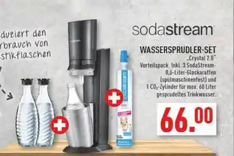 Marktkauf Sodastream wassersprudler-set „crystal 2.0“ Angebot