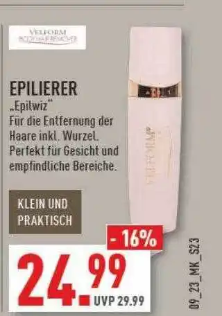 Marktkauf Epilierer „epilwiz“ Angebot