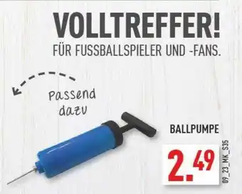 Marktkauf Ballpumpe Angebot