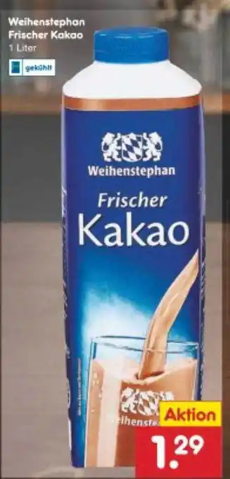 Netto Marken-Discount Weihenstephan frischer kakao Angebot