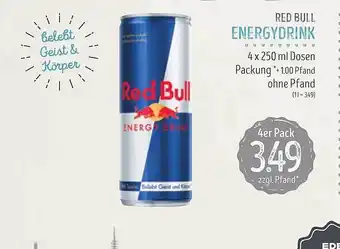 Edeka Struve Red bull energydrink Angebot