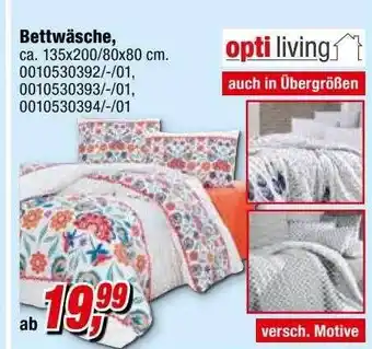 Opti Wohnwelt Opti living bettwäsche Angebot