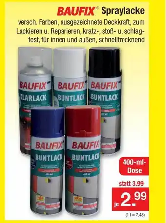 Zimmermann Baufix spraylacke Angebot