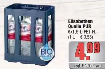 alldrink Elisabethen Quelle Pur 6x1,5 L-PET-Fl. Angebot