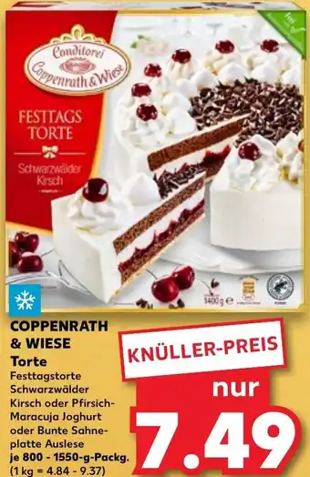 Kaufland Coppenrath & Wiese Torte 800-1550 g Packg. Angebot