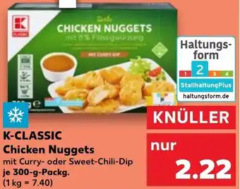 Kaufland K-Classic Chicken Nuggets 300 g Packg. Angebot