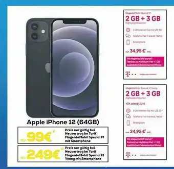 Euronics Berlet Apple Iphone 12 (64gb) Angebot