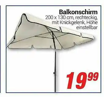 CENTERSHOP Balkonschirm Angebot