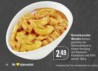 Edeka Garnelensalat Mexiko Angebot