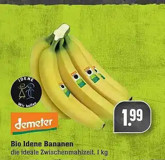 Edeka Demeter Bio Idene Bananen Angebot