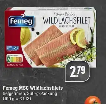 Edeka Femeg Msc Wildlachsfilets Angebot