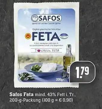 Edeka Safos Feta Angebot