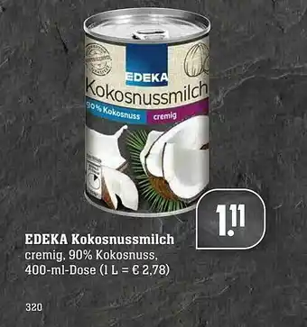 Edeka Edeka Kokosnussmilch Angebot