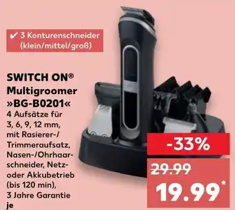 Kaufland Switch On Multigroomer BG-B0201 Angebot