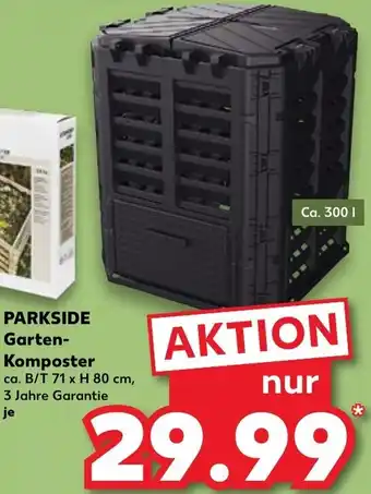 Kaufland Parkside Garten Komposter ca. 300 L Angebot