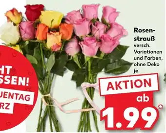 Kaufland Rosenstrauß Angebot