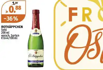 Müller Rotkäppchen Sekt 200ml Angebot