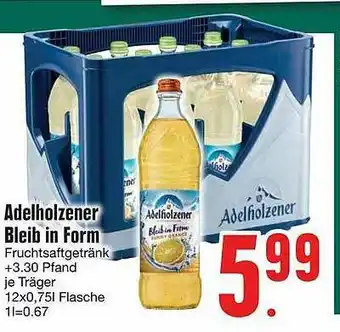 Edeka Adelholzener Bleib In Form Angebot