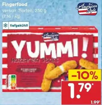 Netto Marken-Discount American Style Fingerfood 250 g Angebot