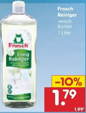 Netto Marken-Discount Frosch Reiniger 1 Liter Angebot