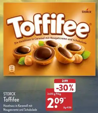 Aldi Nord Storck Toffifee 2 x 125 g Pckg. Angebot