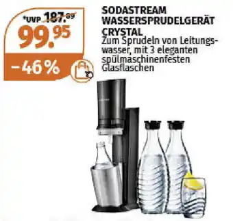 Müller Sodastream Wasserspudelgerät Crystal Angebot