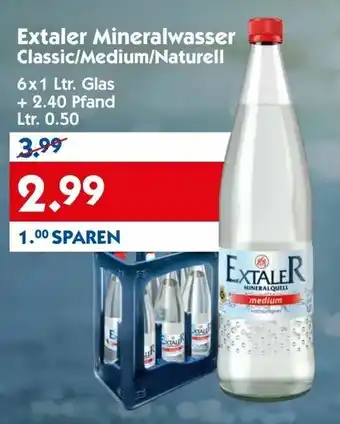 Hol'ab Getränkemarkt Extaler Mineralwasser Classic/Medium/Naturell 6x1L Angebot