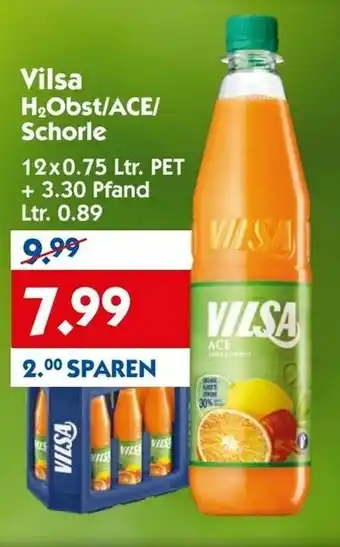 Hol'ab Getränkemarkt Vilsa H20bst/Ace/Schorle 12x0,75L Angebot