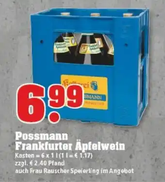 trinkgut Possmann Frankfurter äpfelwein 6x1L Angebot