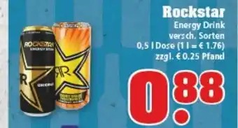 trinkgut Rockstar Energy Drink 0,5L Angebot