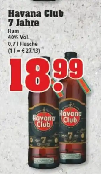 trinkgut Havana Club 7 Jahre 0,7L Angebot