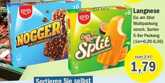 Aktiv Irma Langnese Eis am Stiel Angebot