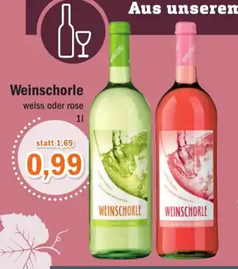 Aktiv Irma Weinschorle 1L Angebot